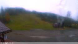 Dolní část sjezdovky