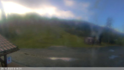 Dolní část sjezdovky