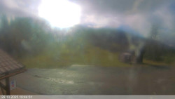 Dolní část sjezdovky