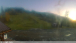 Dolní část sjezdovky