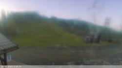 Dolní část sjezdovky