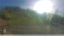 Dolní část sjezdovky