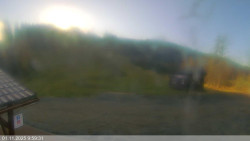 Dolní část sjezdovky