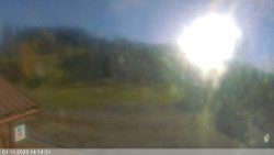 Dolní část sjezdovky