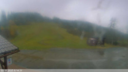 Dolní část sjezdovky