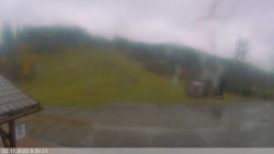 Dolní část sjezdovky