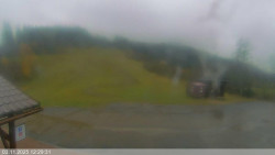 Dolní část sjezdovky