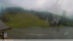 Dolní část sjezdovky