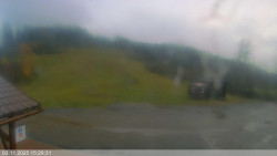 Dolní část sjezdovky