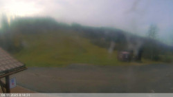 Dolní část sjezdovky