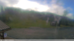 Dolní část sjezdovky