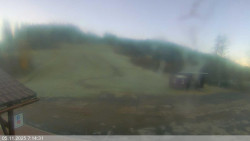 Dolní část sjezdovky