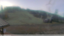 Dolní část sjezdovky