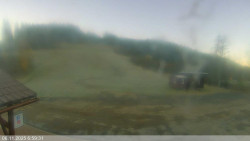 Dolní část sjezdovky