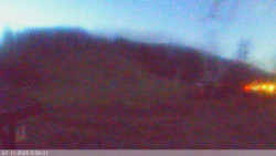 Dolní část sjezdovky