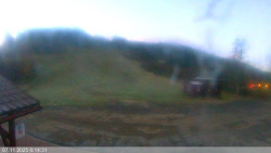 Dolní část sjezdovky