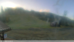 Dolní část sjezdovky