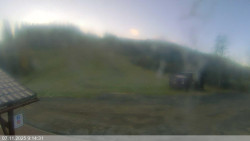 Dolní část sjezdovky