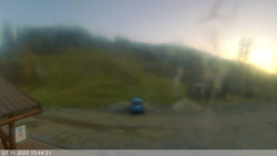 Dolní část sjezdovky