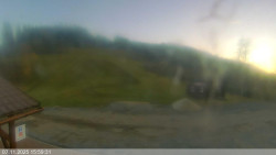 Dolní část sjezdovky