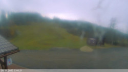 Dolní část sjezdovky