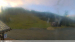 Dolní část sjezdovky