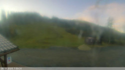 Dolní část sjezdovky