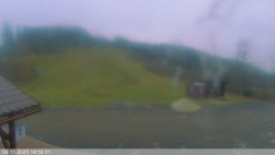 Dolní část sjezdovky