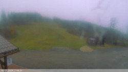 Dolní část sjezdovky