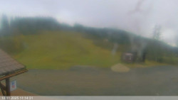 Dolní část sjezdovky