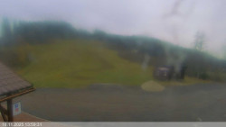 Dolní část sjezdovky