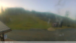 Dolní část sjezdovky