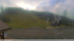 Dolní část sjezdovky