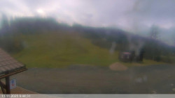 Dolní část sjezdovky