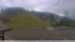 Dolní část sjezdovky