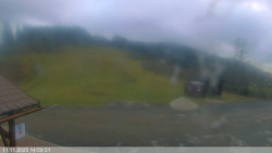 Dolní část sjezdovky