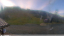 Dolní část sjezdovky