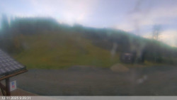 Dolní část sjezdovky