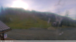 Dolní část sjezdovky