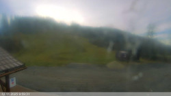 Dolní část sjezdovky