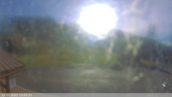 Dolní část sjezdovky