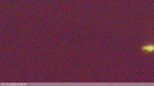 Ski areál Razula - Dolní část sjezdovky - 13.11.2025 v 00:30 Ski areál Razula - Dolní část sjezdovky - 13.11.2025 v 00:30