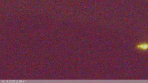 Ski areál Razula - Dolní část sjezdovky - 13.11.2025 v 02:30 Ski areál Razula - Dolní část sjezdovky - 13.11.2025 v 02:30