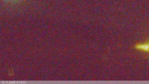 Ski areál Razula - Dolní část sjezdovky - 13.11.2025 v 04:15 Ski areál Razula - Dolní část sjezdovky - 13.11.2025 v 04:15