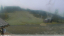 Dolní část sjezdovky