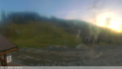 Dolní část sjezdovky