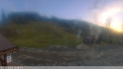 Dolní část sjezdovky