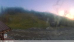 Dolní část sjezdovky