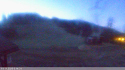 Dolní část sjezdovky