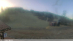 Dolní část sjezdovky